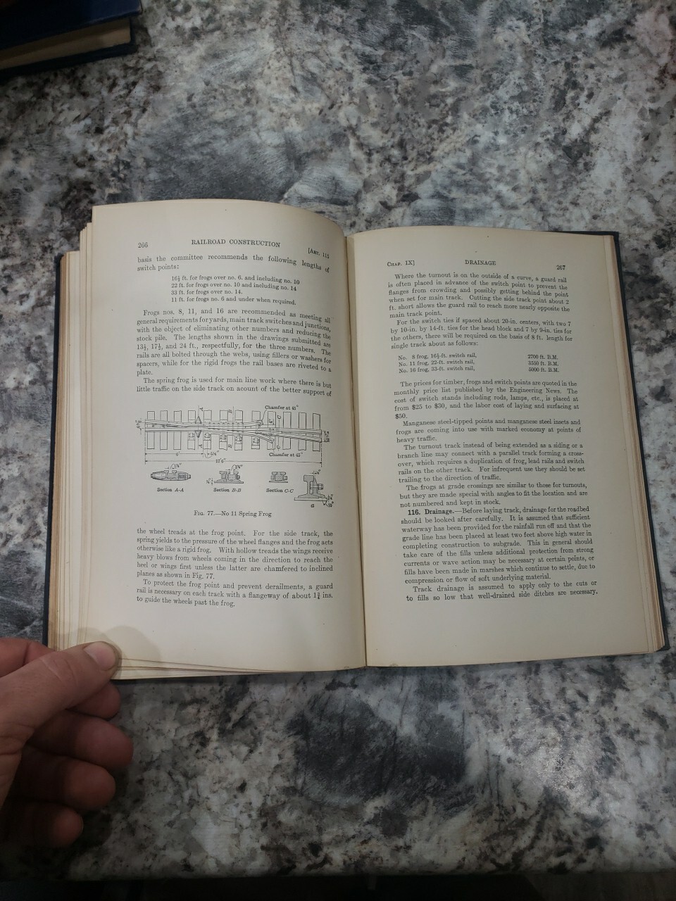 Railroad Construction (1913), Crandall, Charles Lee,Barnes, Fred Asa, 1st Ed 4th