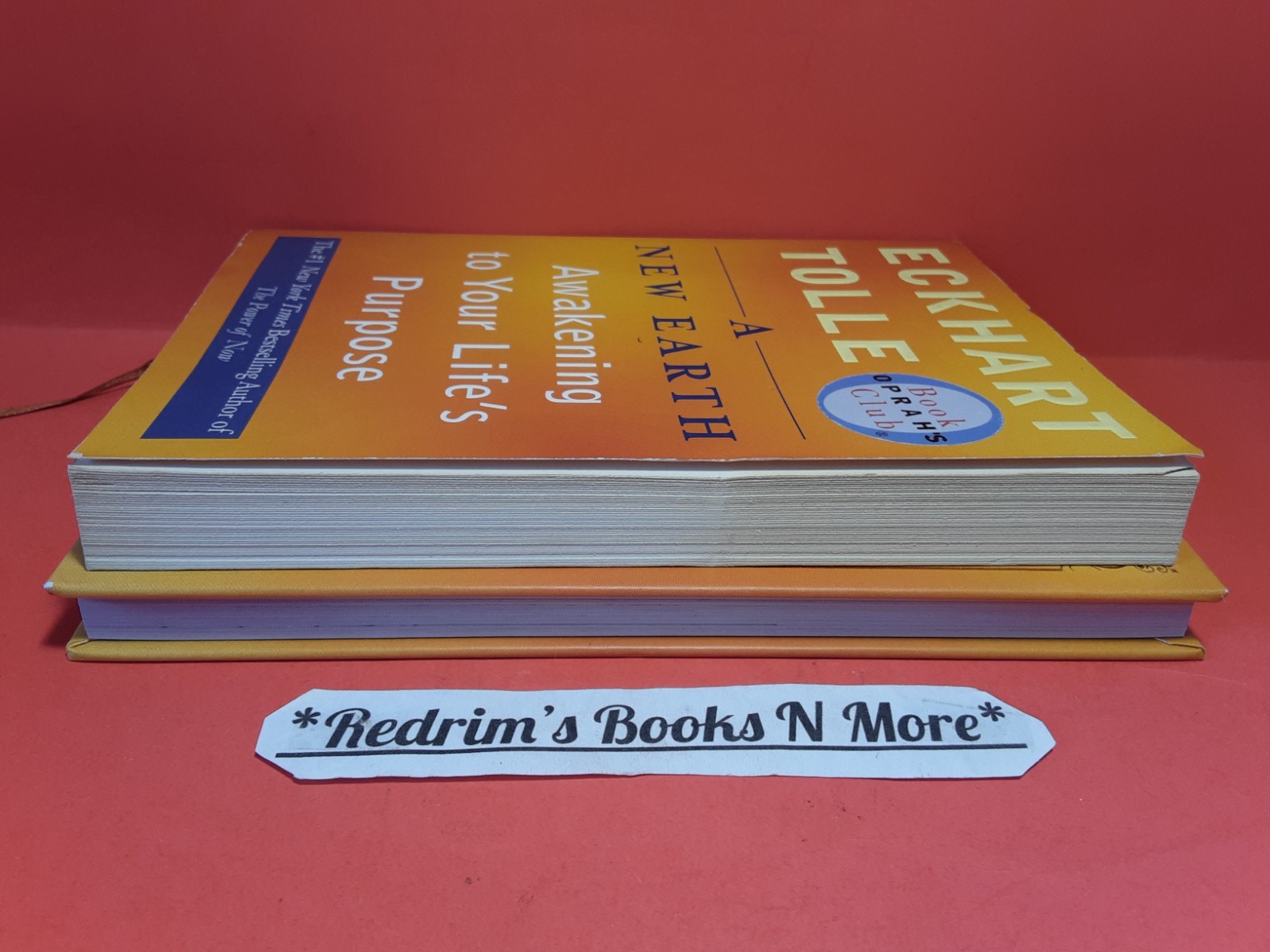 A New Earth Eckhart Tolle 2006 w/Selections Book Bundle Inspirational