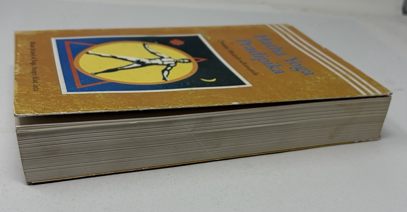 Hatha Yoga Pradipika by Swami Muktibodhananda Book Light On Hatha Yoga Vintage