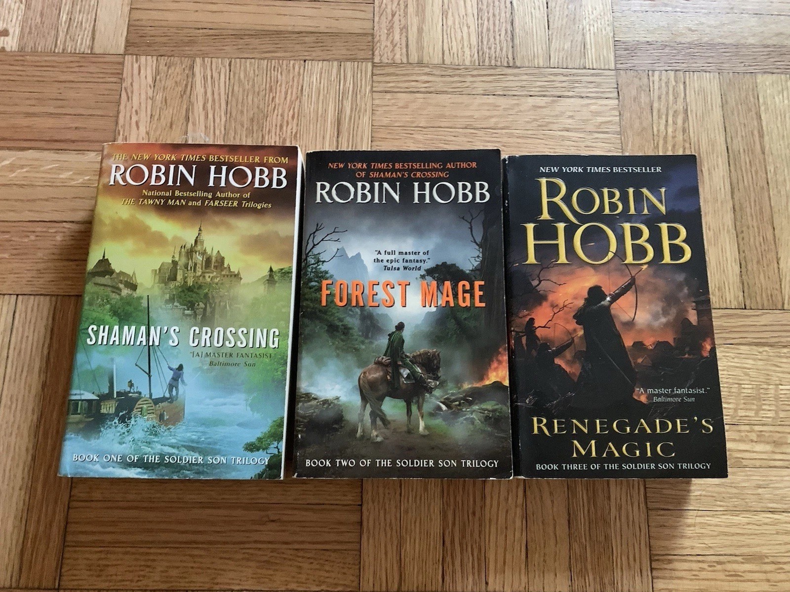 Robin Hobb Soldier Son Trilogy ~ VTG Epic Fantasy: Realm Of The Elderlings