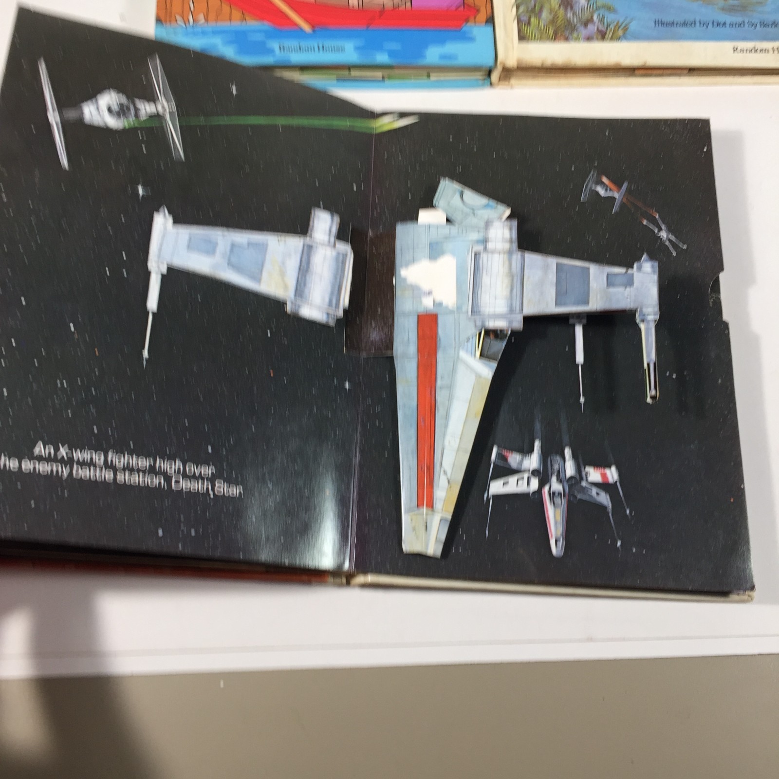 Pop-Up Books Lot of 3 Random House-Some parts missing Nancy & Sluggo, Star Wars