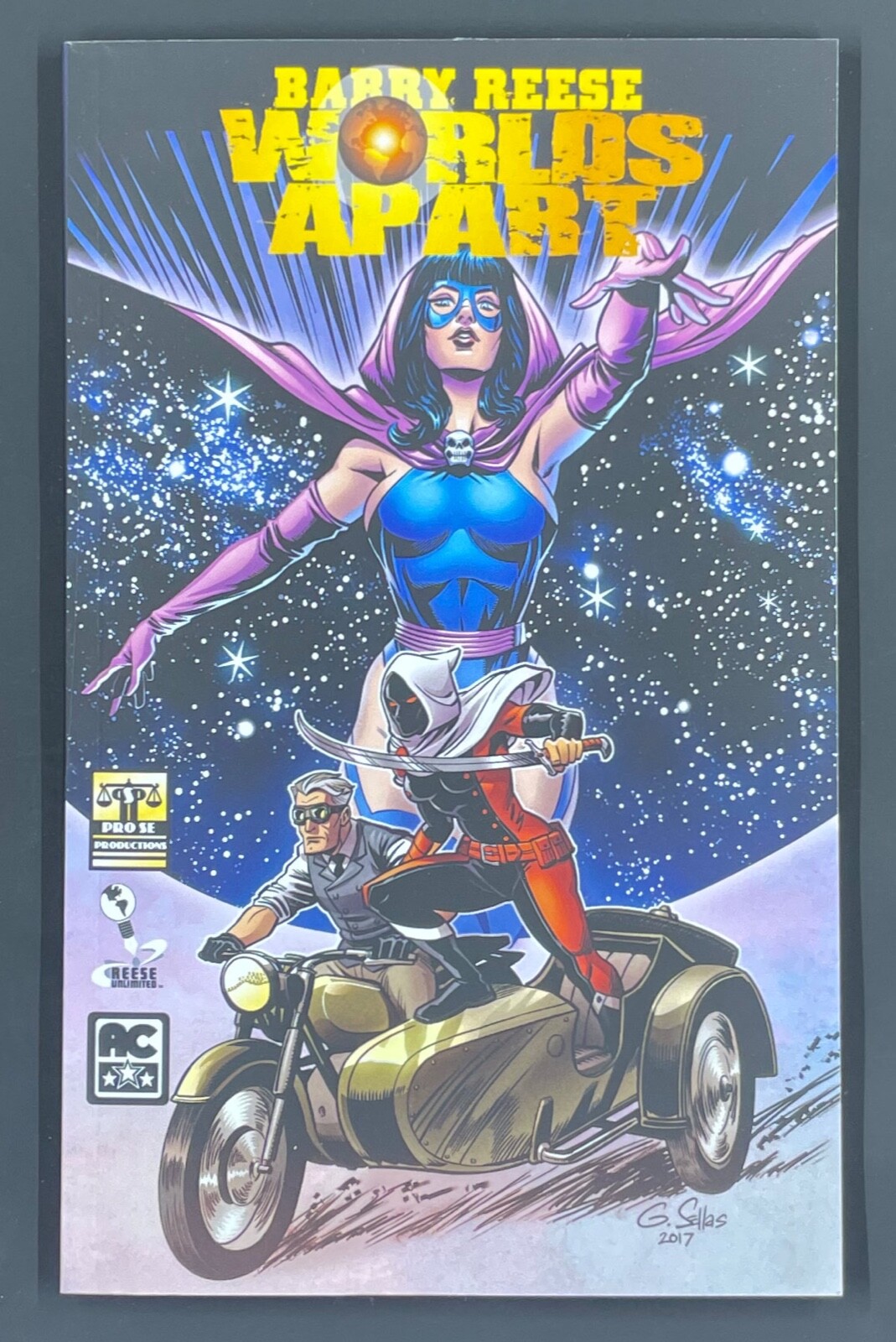 Worlds Apart – Barry Reese Nightveil TPB Femforce NEW NM Ready to Ship