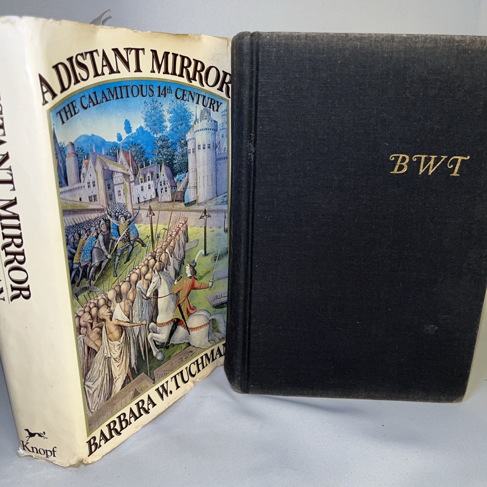 A Distant Mirror by Barbara W. Tuchman Illustrated Hardcover Vtg Book 1978