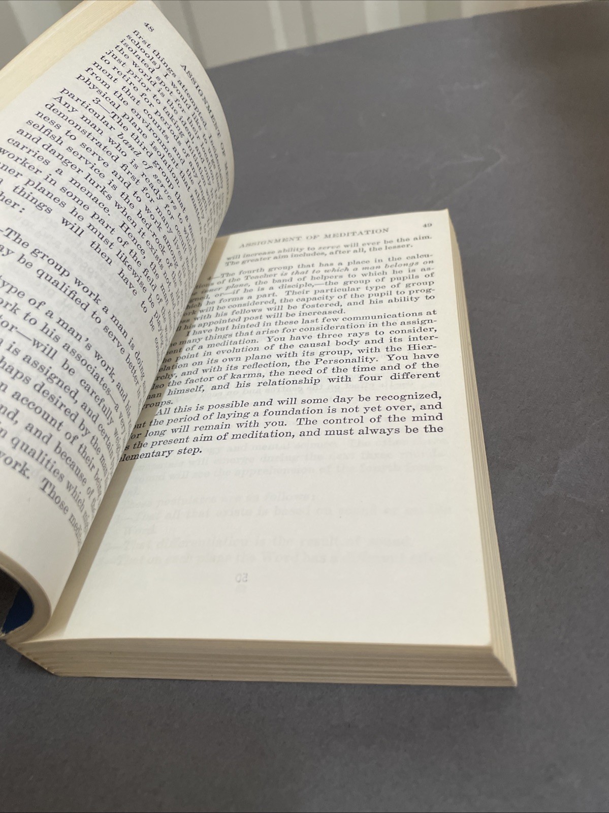 Letters on Occult Meditation Alice A. Bailey 1974 Lucis Publishing Company