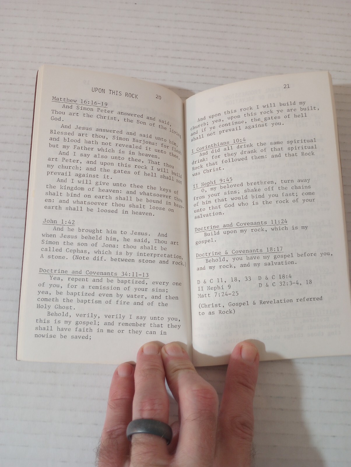 For The Perfecting Of The Saints A Guide For Memorizing Key Gospel Scriptures