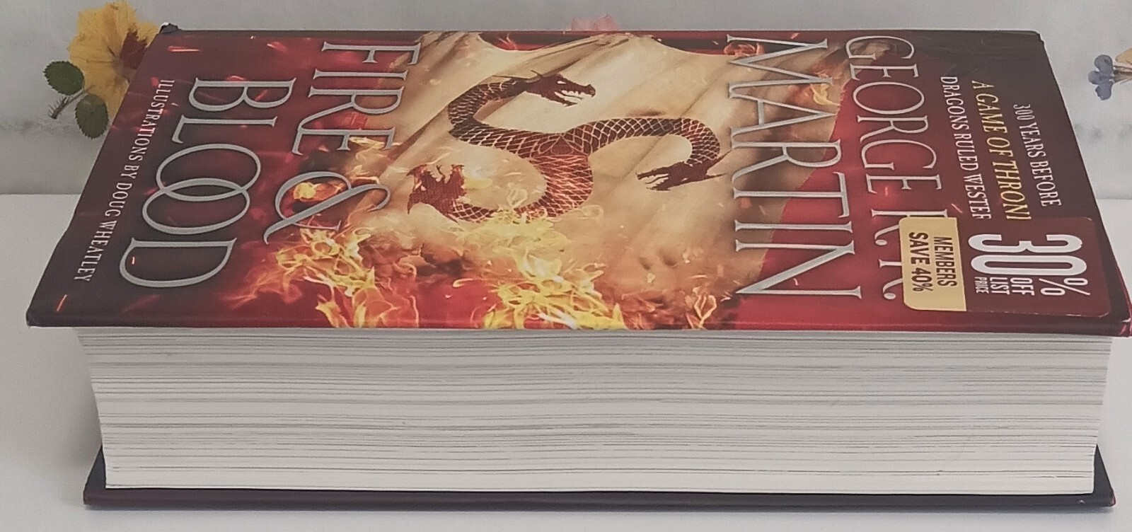 Fire & Blood-George R.R. Martin-2018 Hardcover DJ 1st Ed/1st Print/*Illustrated*