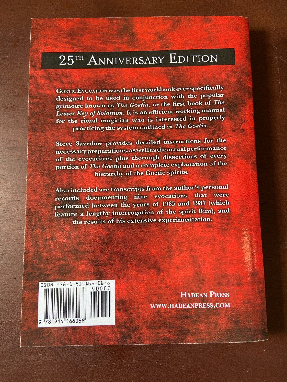 Goetic Evocation by Steve Savedow: New