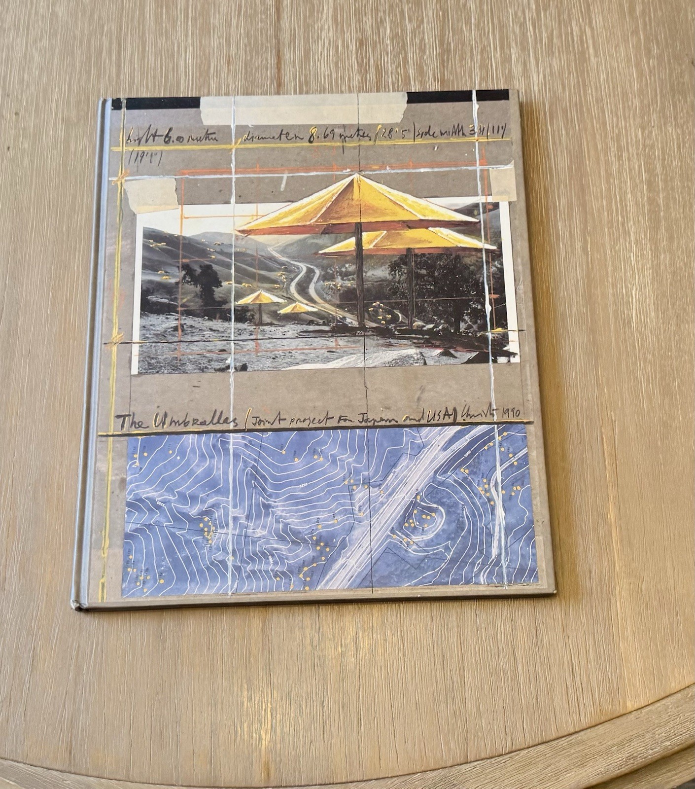 Accordion-Fold Book for the Umbrellas; Joint Project for Japan and U.S.A. 1991