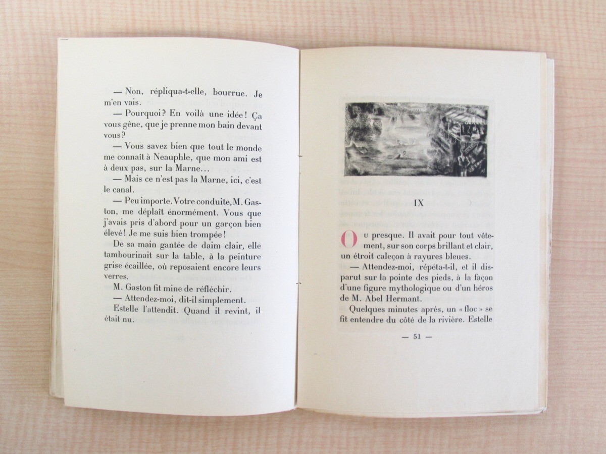 André Billy „Banlieue sentimentale“ illustrations by Hermine David 5.9in x 8.6