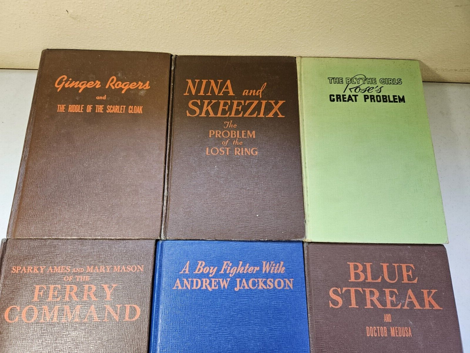 Vintage Whitman Publishing Adventure Books Lot of 8 From 1940’s