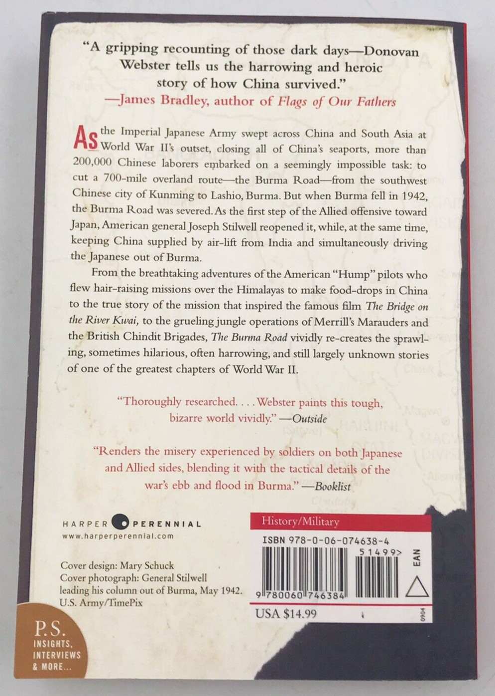 The Burma Road by Donovan Webster — China Burma India Theater in World War II