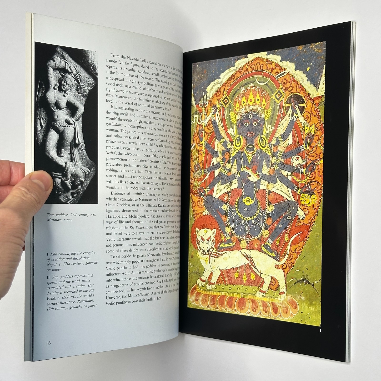 Hindu Goddess Study „Kali: The Feminine Force“ Ajit Mookerjee (1988, PB)