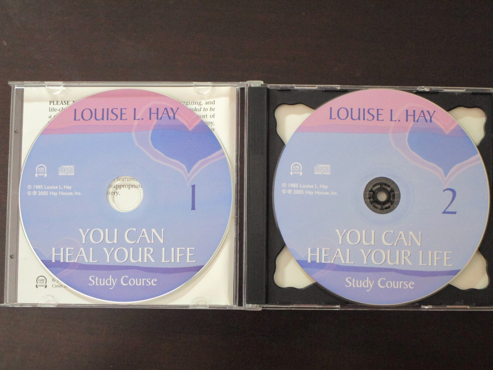 You Can Heal Your Life Study Course Louise Hay Audio CD (2 CD Set)