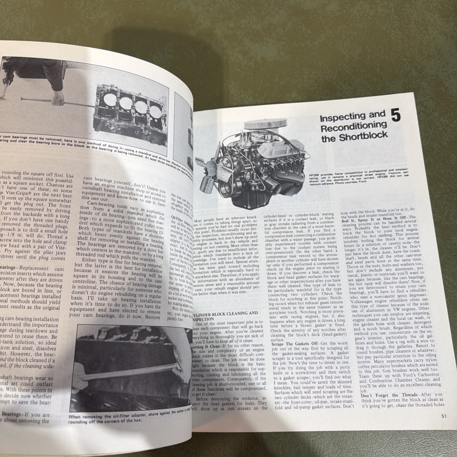 How To Rebuild Your Small-Block Ford By Tom Monroe of HPBooks 221CC to 351W