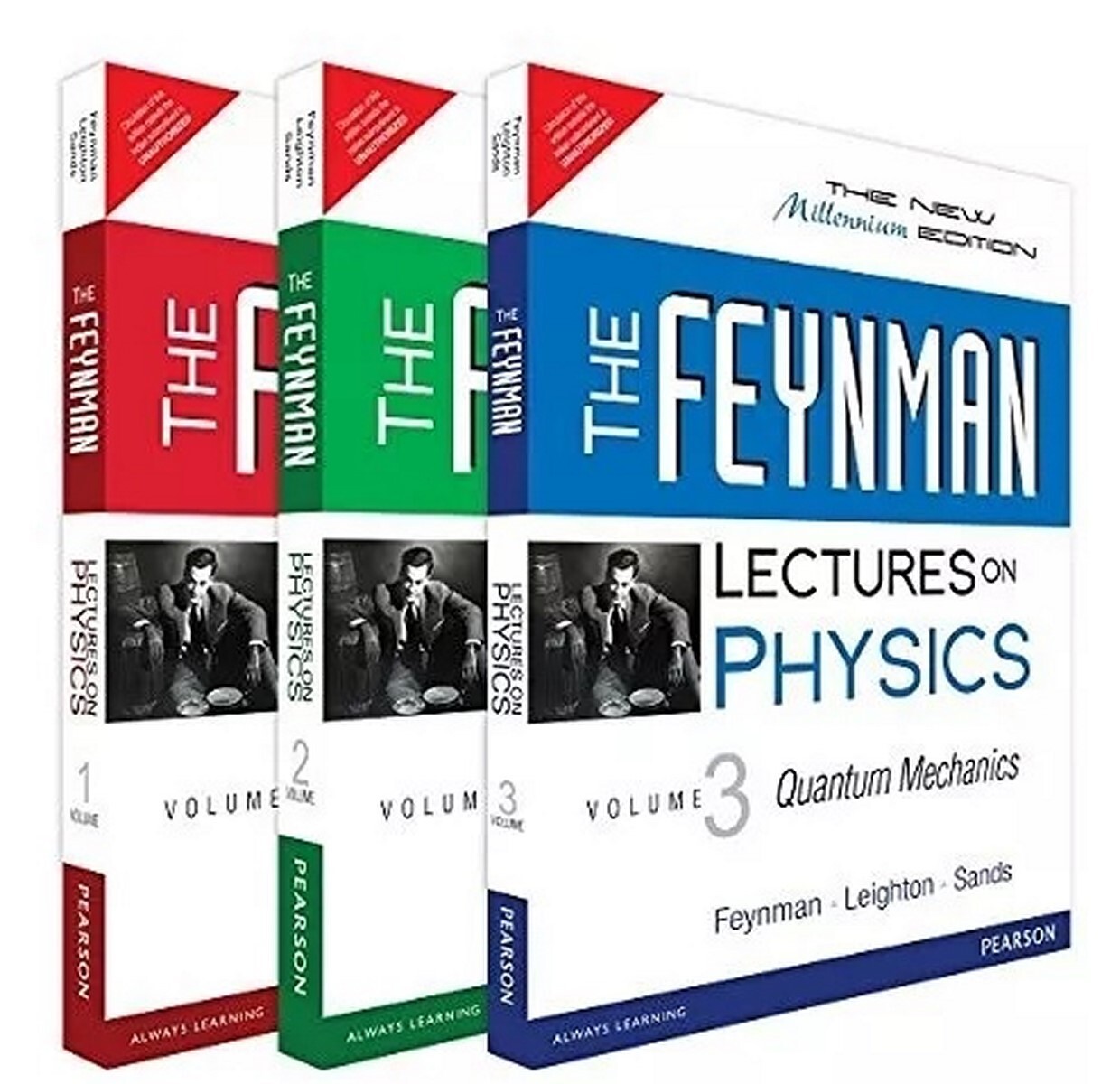 New:The Feynman Lectures on Physics – Vol. I II & III (3 VOL SETS ) INTL ED