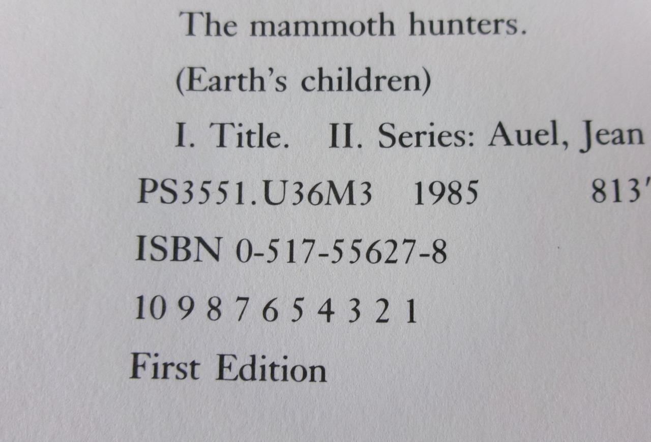 Earths Children Complete Series Set 1 – 6 Hardcover 4 First Editions Jean M Auel