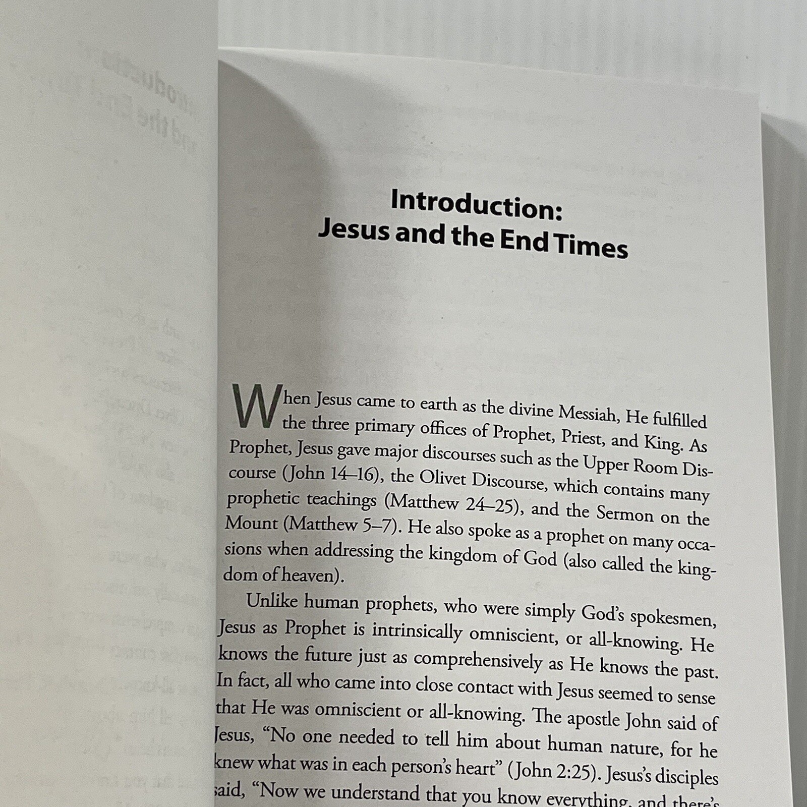 Jesus and the End Times What He Said and What the Future Holds Ron Rhodes