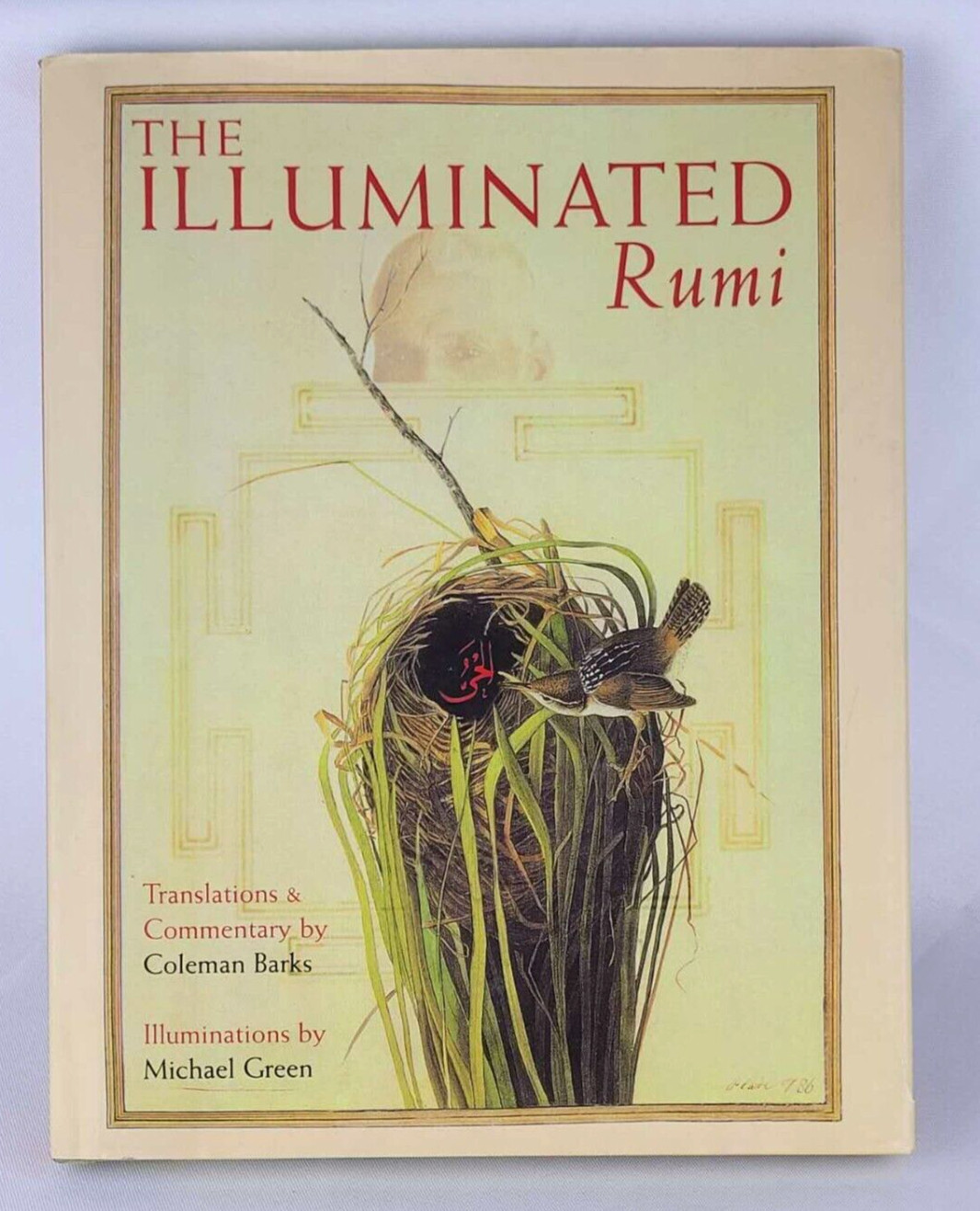 THE ILLUMINATED RUMI by Jalal Al-Din Rumi Fully Illustrated Hardcover *Like New*