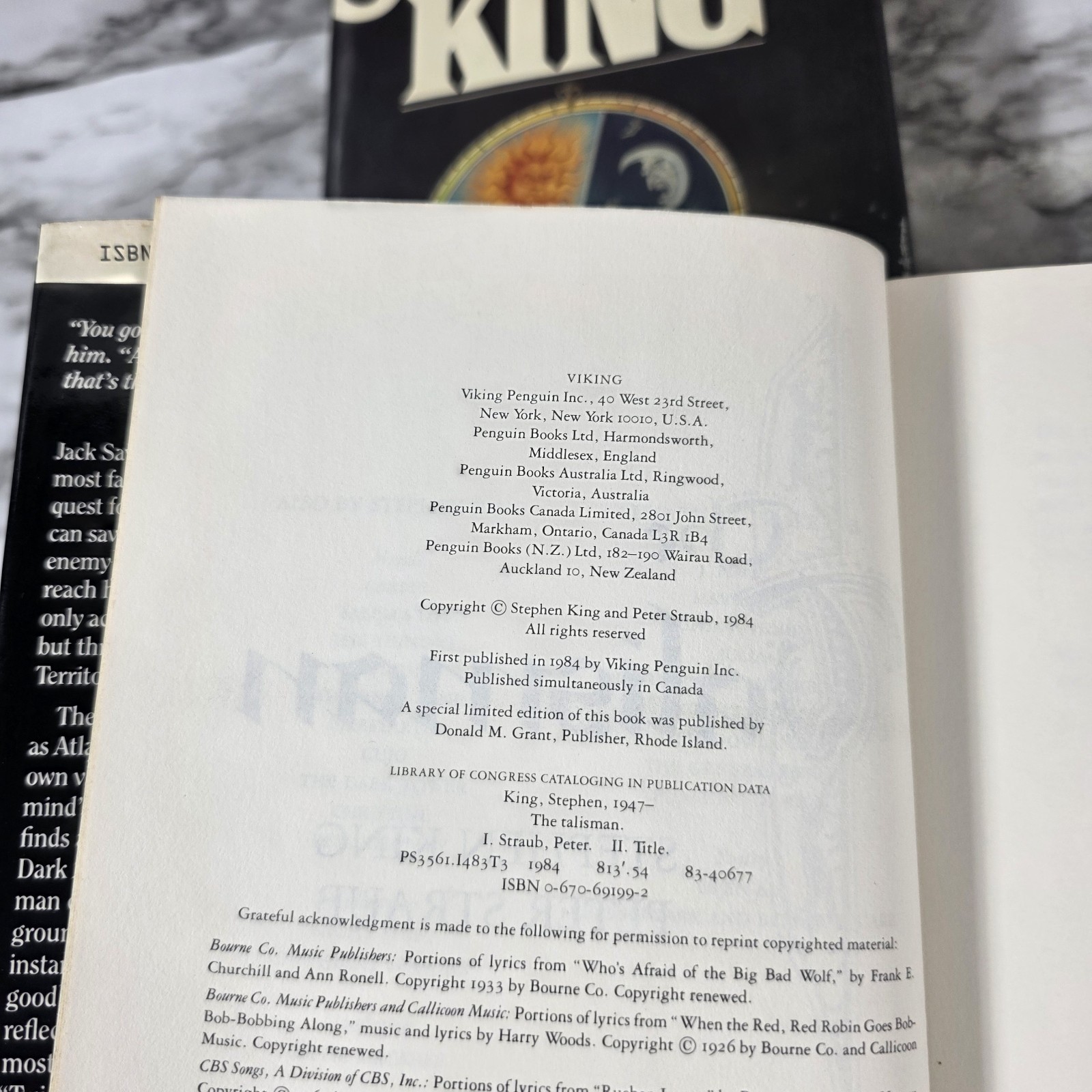 Stephen King Hardcover Book Lot 4 Talisman Cujo Shining Seasons READ DESCRIPTION