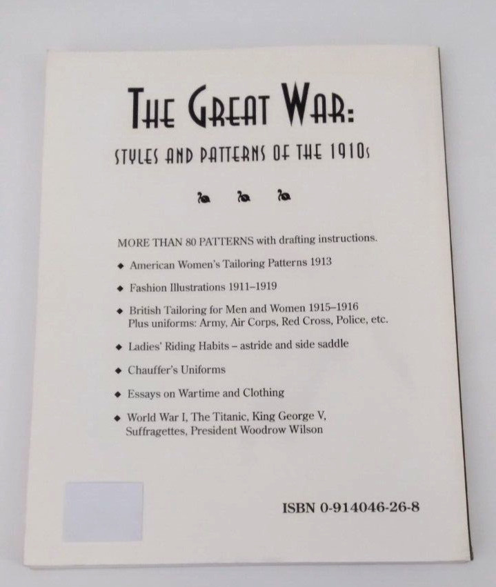 The Great War: Styles and Patterns Of The 1910s by R. L. Shep, Paperback