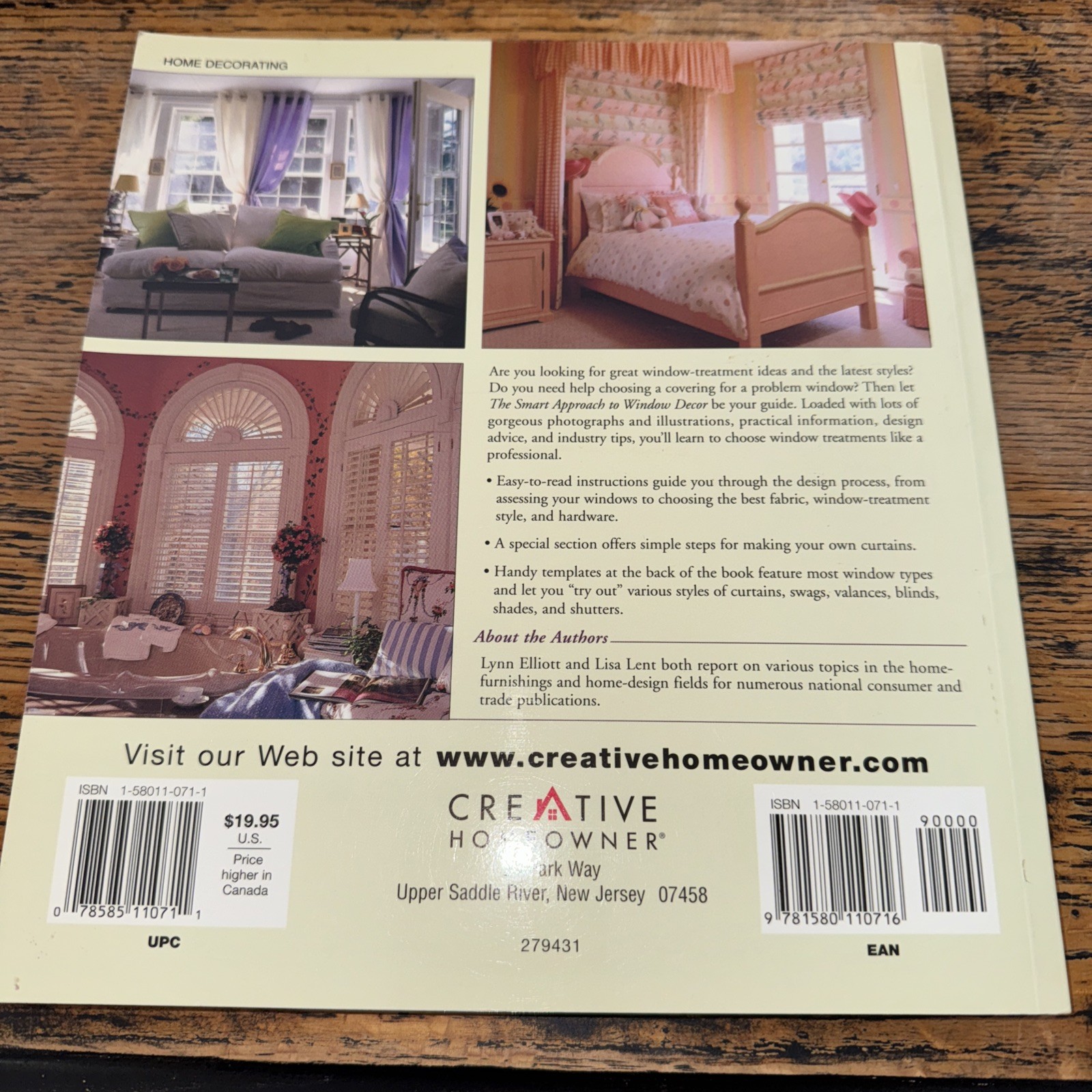 Smart Approach to Window Decor by Lisa-Theresa Lenthall (2000, Trade Paperback)