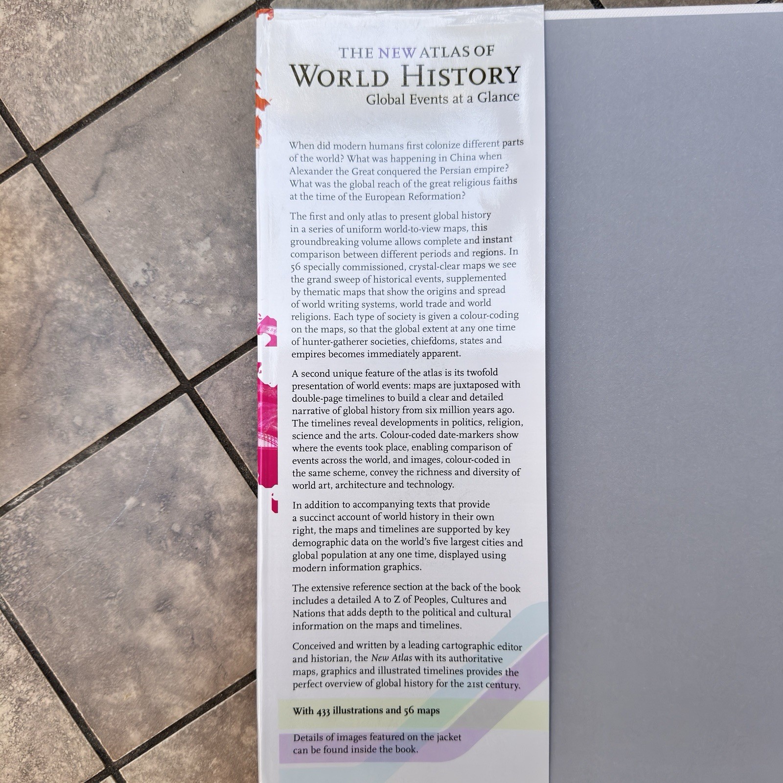 The New Atlas of World History Thames & Hudson Hardcover Educational Book