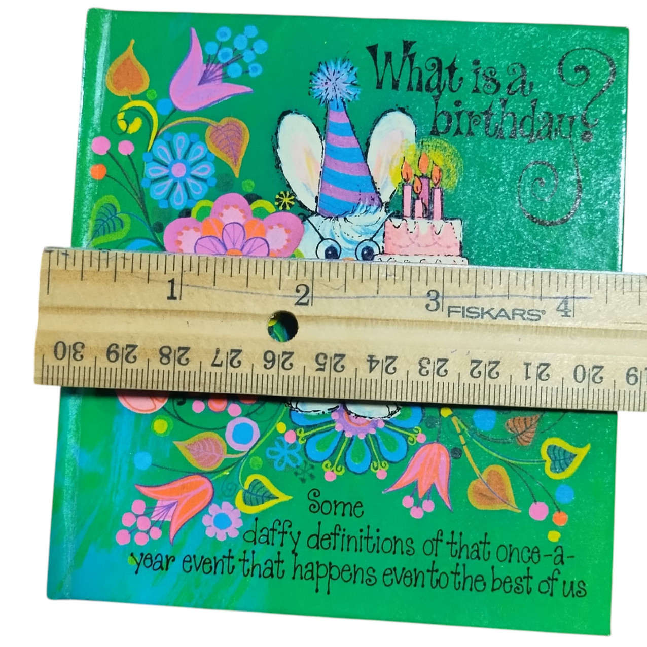 Vintage 1960’s What is a Birthday American Greetings Sunbeam Library Book