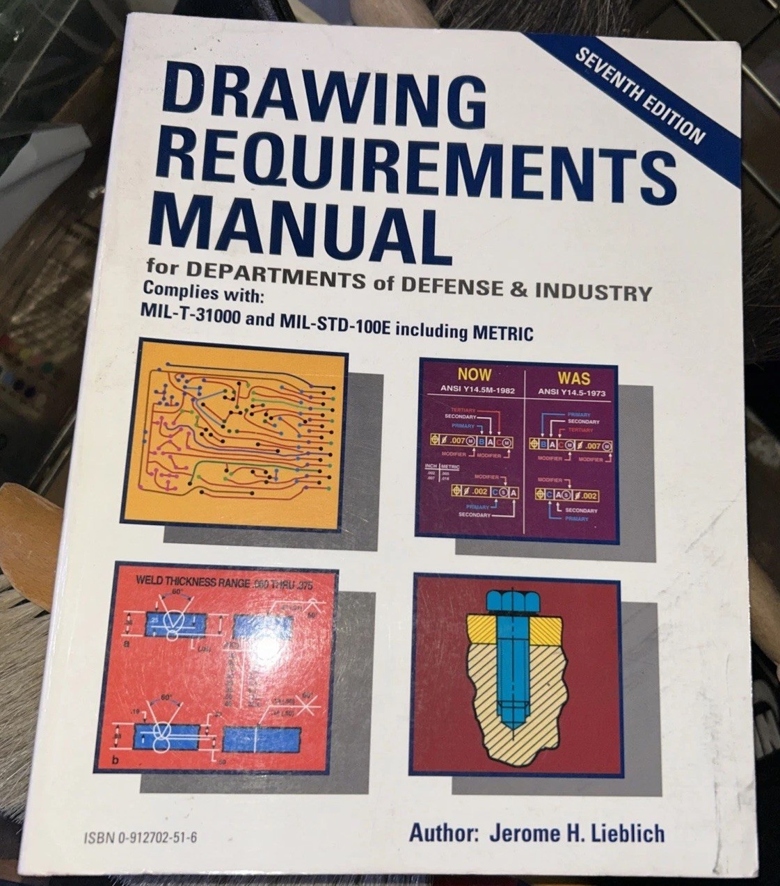 Drawing Requirements Manual for Departments of Defense & Industry – 7th Edition