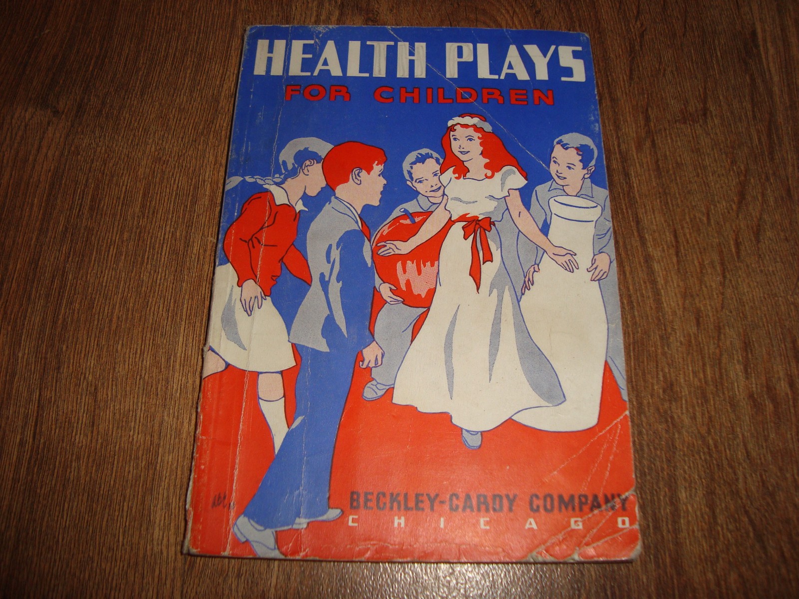 Vintage Health Plays For Children Beckley-Cardy Company Chicago