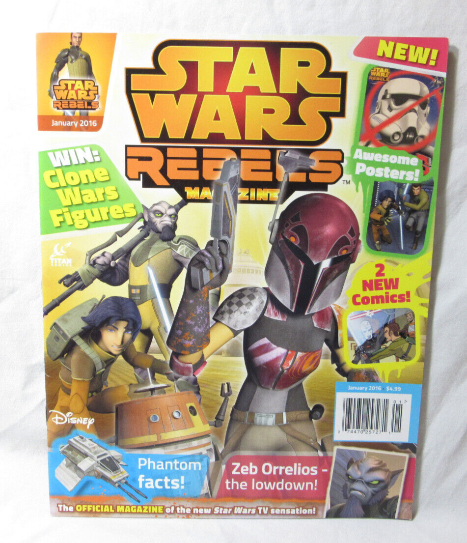 STAR WARS REBELS MAGAZINE * January 2016 * Titan Comics #2