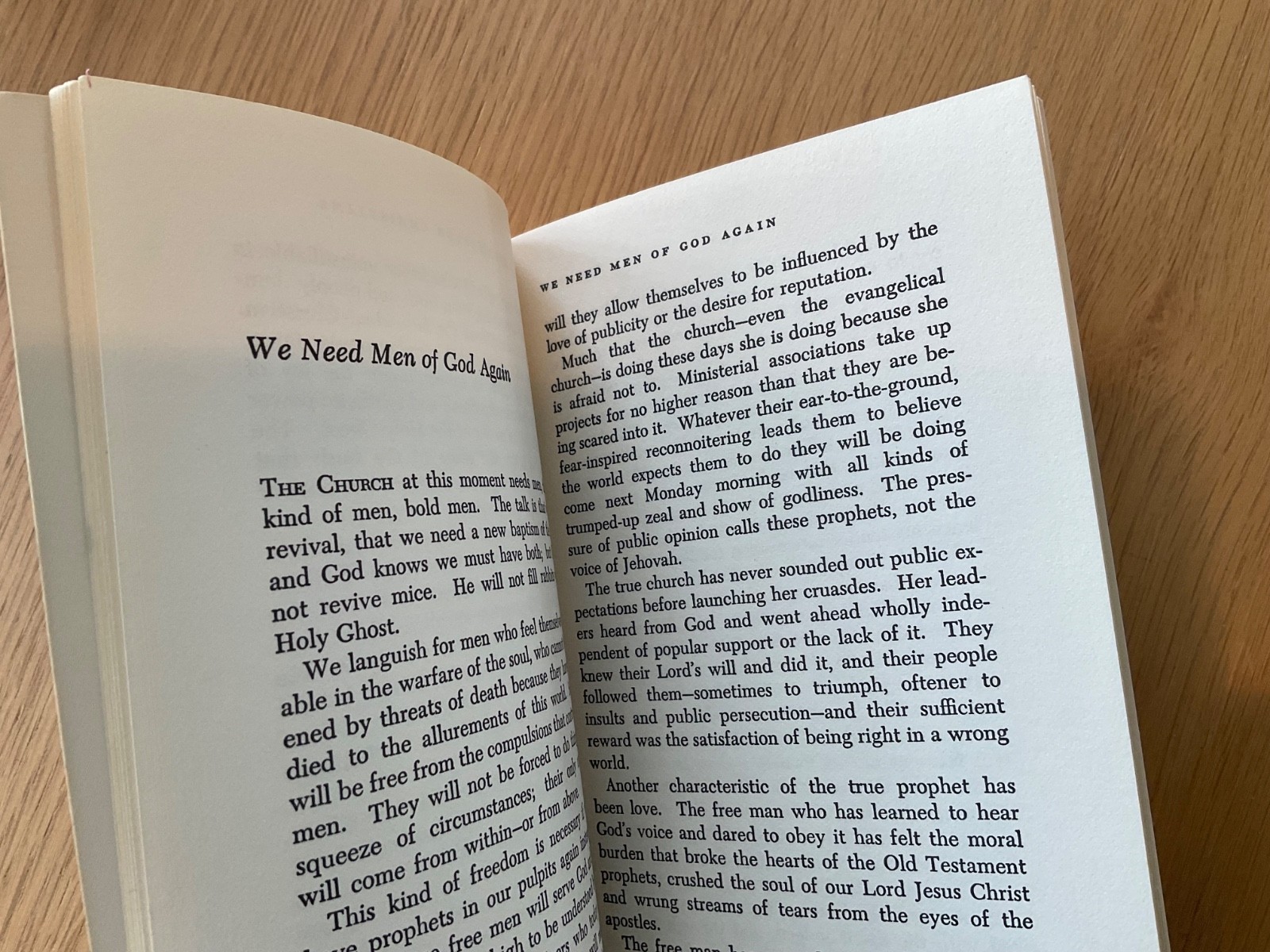 Of God and Men by A. W. Tozer Paperback First Edition 1960