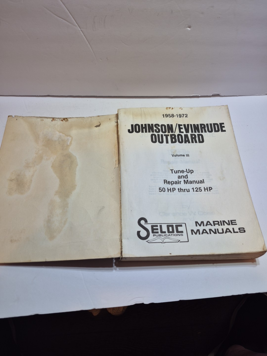 Johnson Evinrude 1958-1972 Seloc Vol 3 Repair Manual