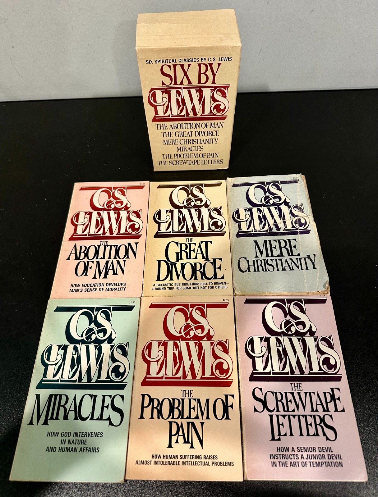 Six By Lewis – C.S. Lewis Six Spiritual Classics 6 Paperback Book Box Set