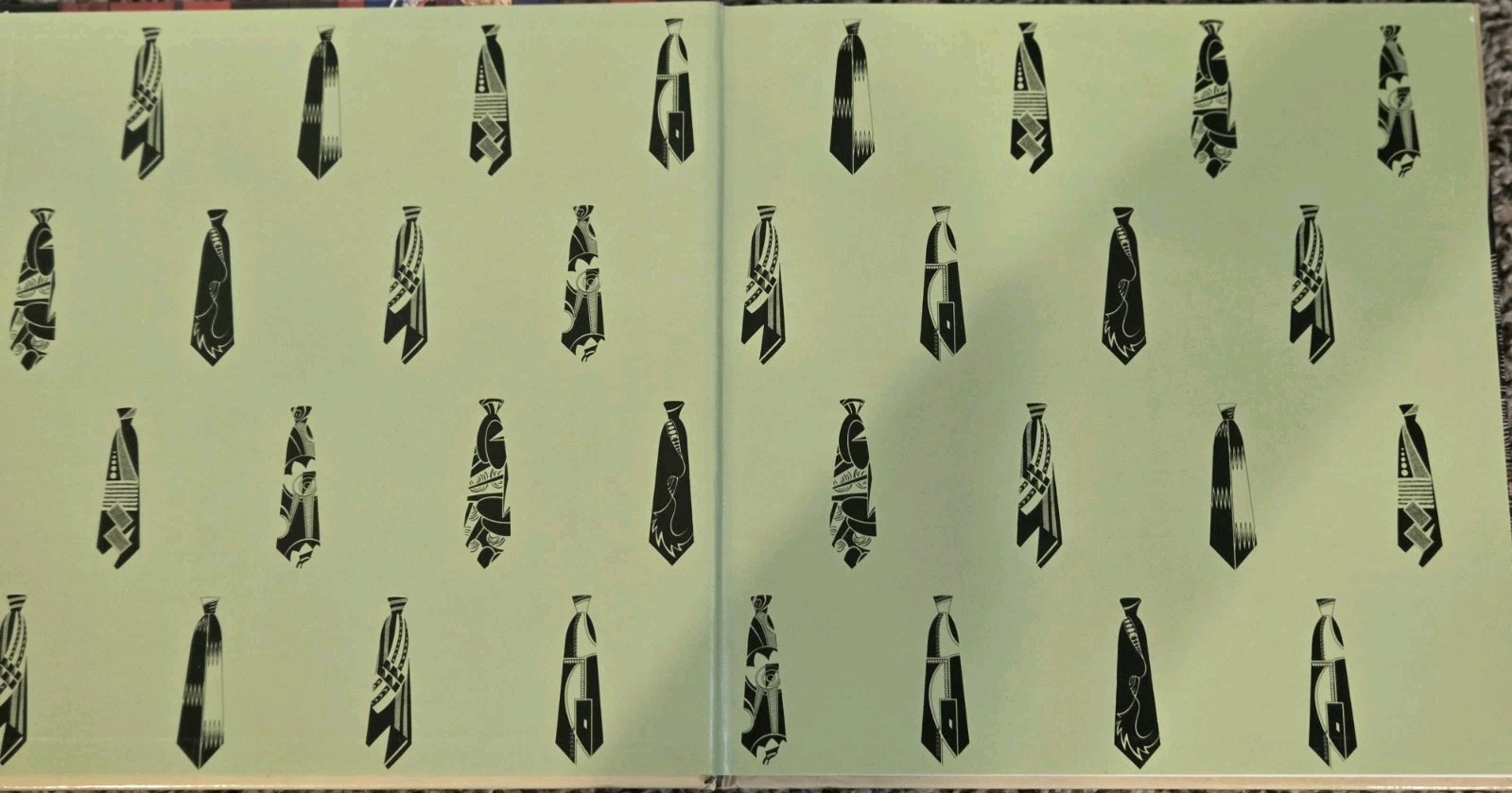 FIT TO BE TIED Vintage Ties of the 1940s and Early ’50s NICE Hardcover Book 1987