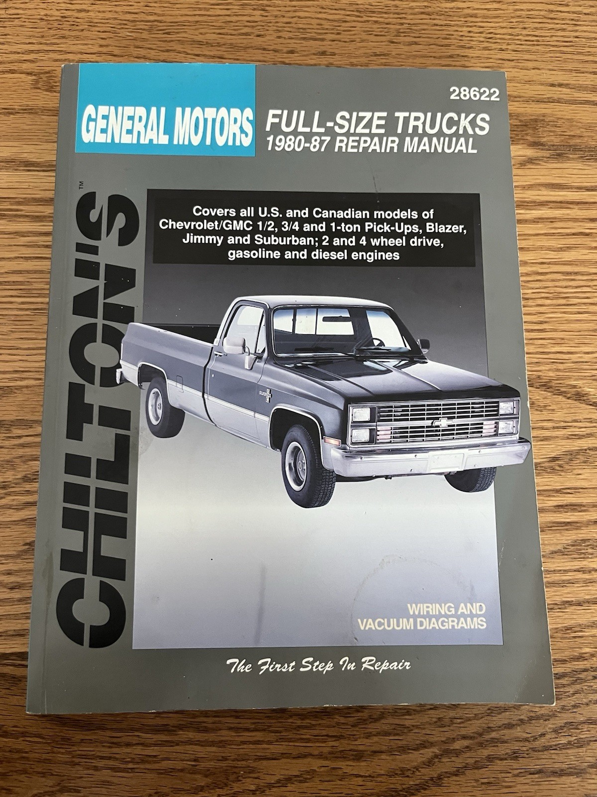 Chilton Gen Motors Full Size Trucks 1980-87 by Haynes (1998, Trade Paperback)