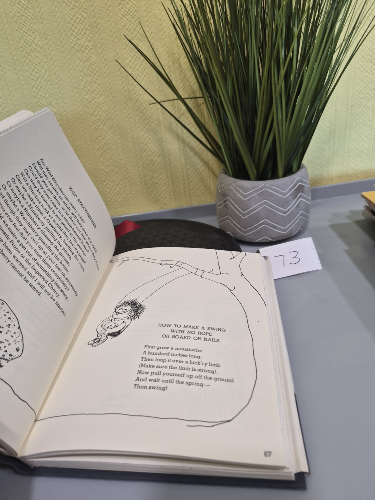 Where the Sidewalk Ends by Shel Silverstein – 1974 Hardcover – Light In Attic