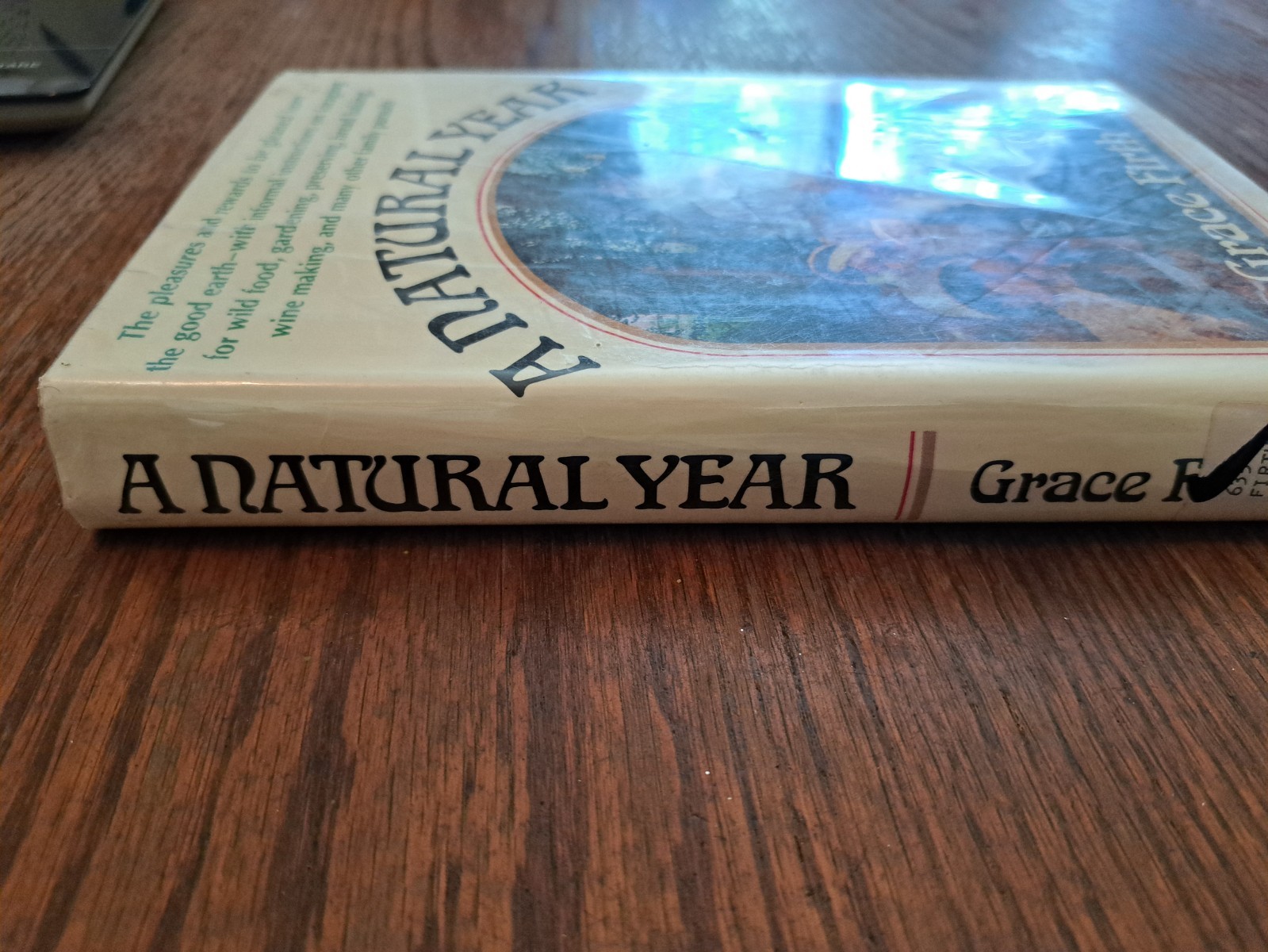 Vintage 1st edition A Natural Year Grace Firth foraging canning preserving book