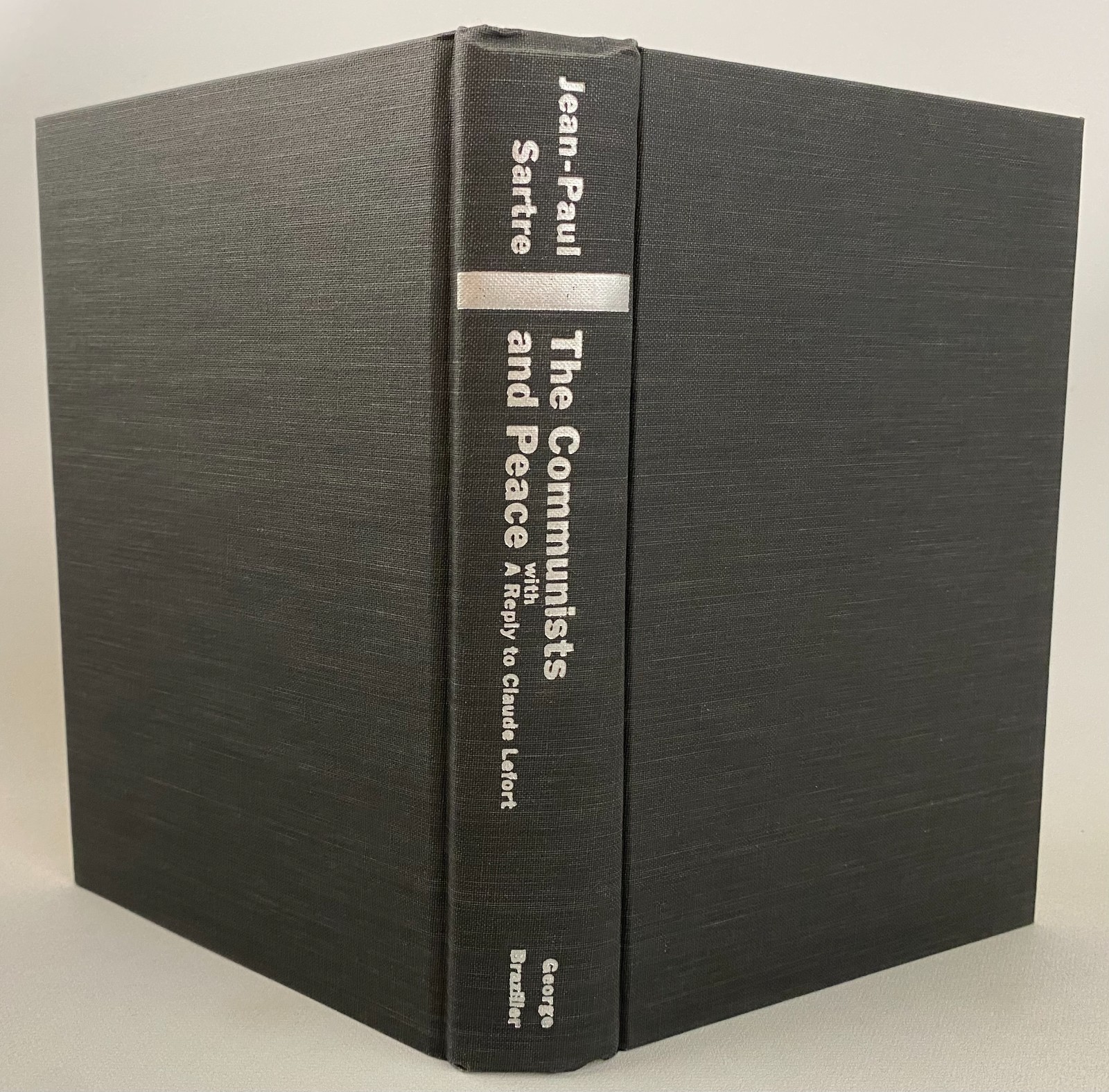 3 hardcover 1st editions by Jean Paul Satre SITUATIONS, COMMUNIST & PEACE, LIFE