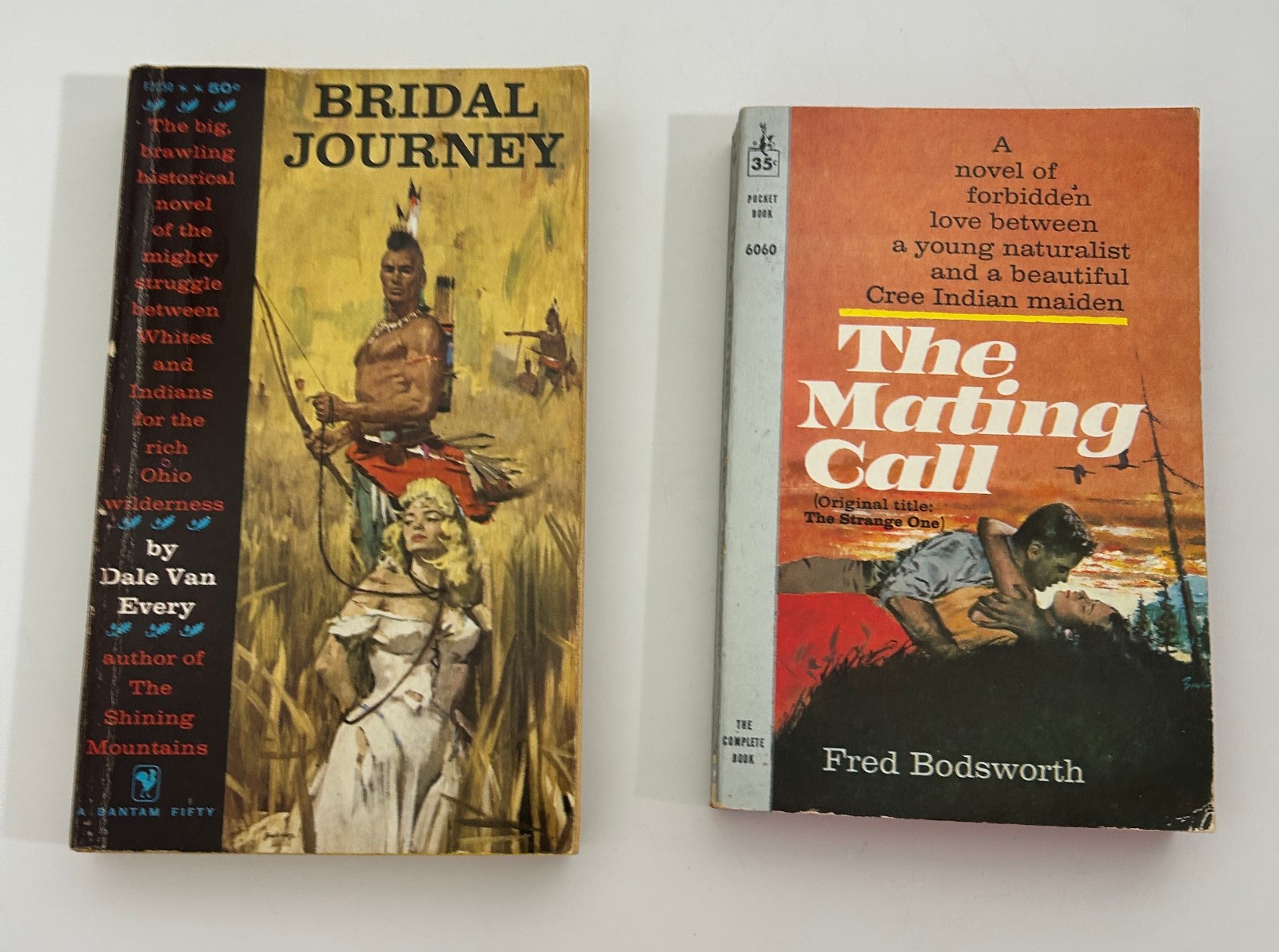 Vtg Western Paperback Lot of 8 Novels Frontier Tribal Romance Adventure 1960s