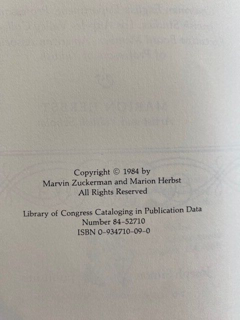 Learning Yiddish in Easy Stages Marvin Zuckerman & Marion Herbst 1984 HC