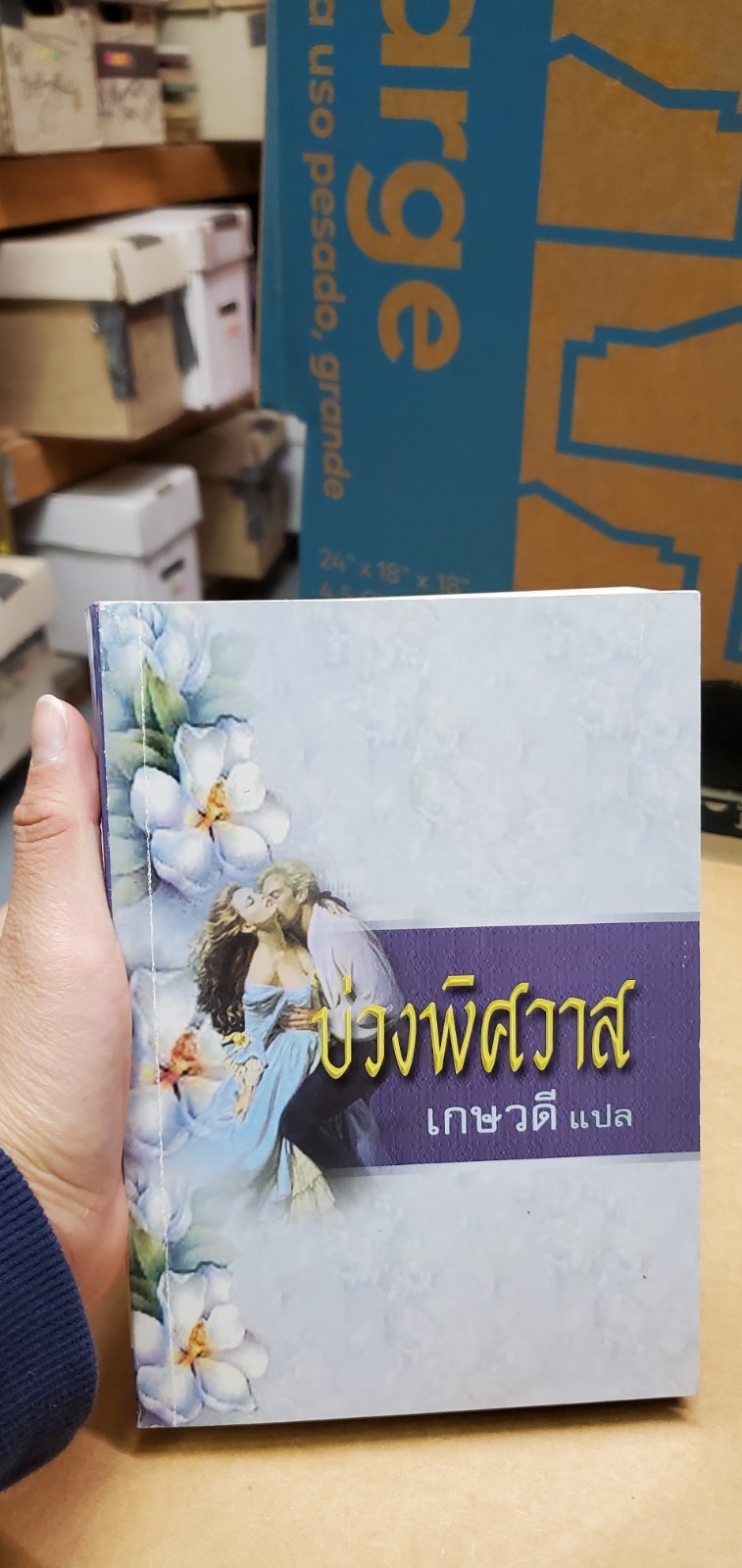 Thai Language #81; book, romance, paperback; see scans for title, author, novel
