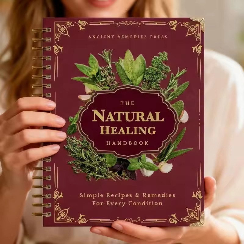 the natural healing handbook spiral bound