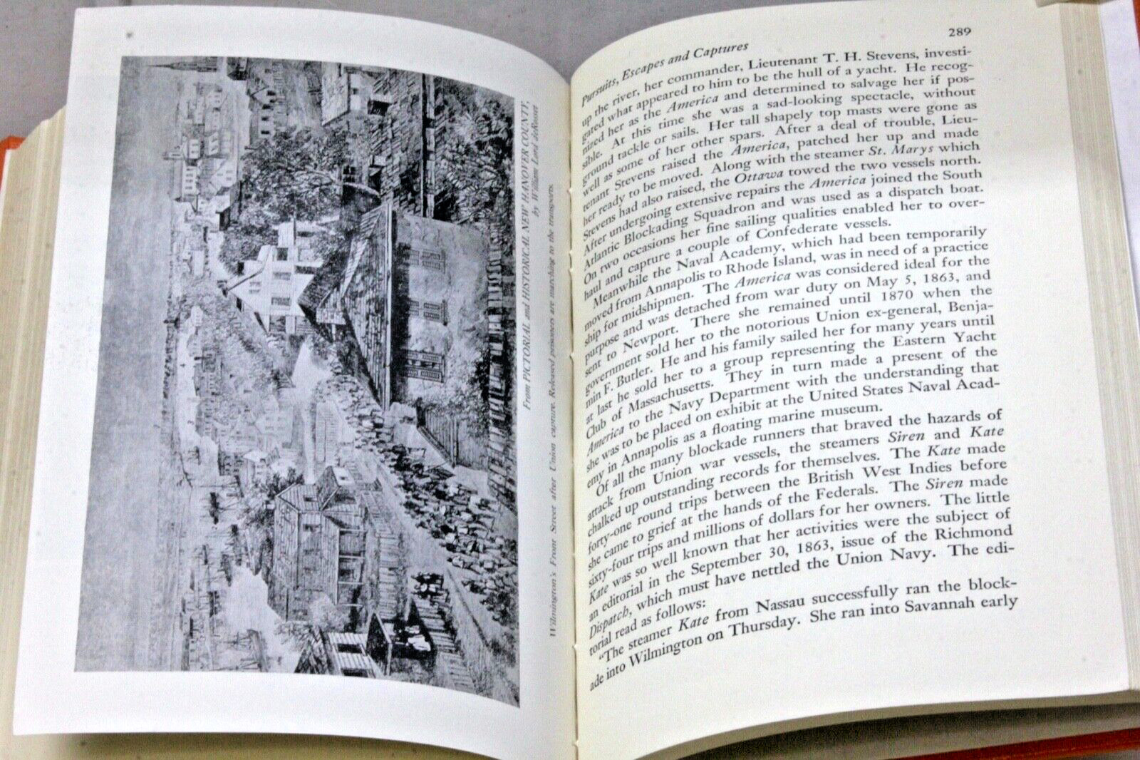 1958 Ed–Civil War BLOCKADE RUNNERS–Coast & Harbor Naval Battleships Rebound EXC+