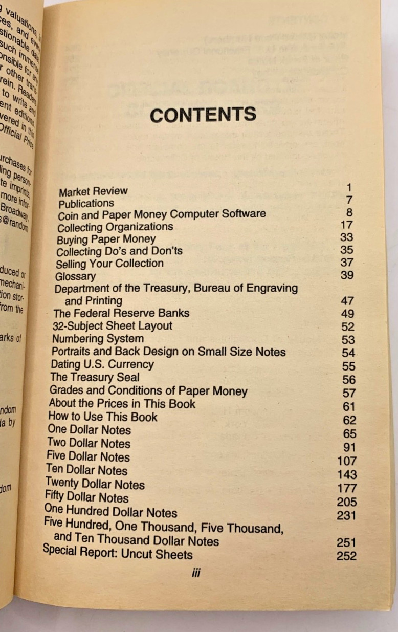 Official Blackbook Price Guide To United States Paper Money Book 2005