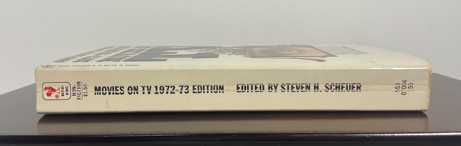 Movies On TV 1972-73 Edition PAPERBACK Steven H. Scheuer