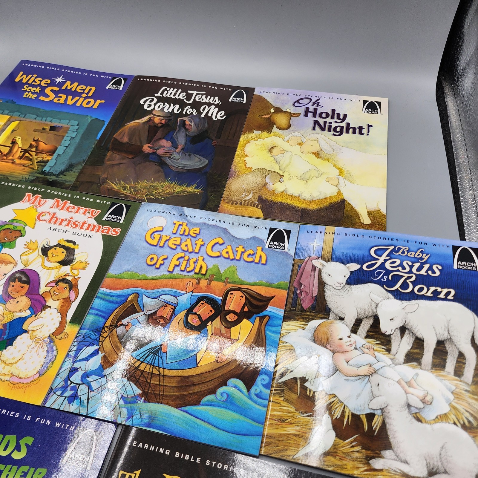 Lot of 10 Arch Books Childrens Learning Homeschool Religious Bible Stories
