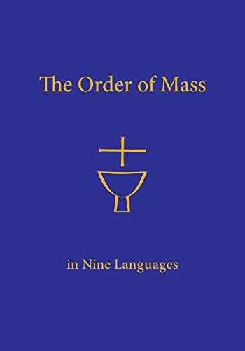 The Order of Mass in Nine Languages – Paperback, by Various – Acceptable