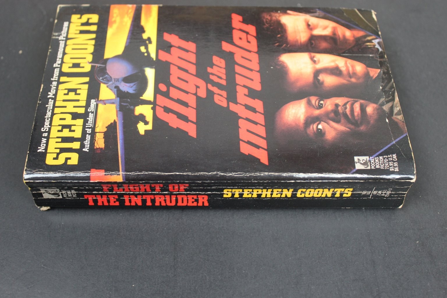 Flight of the Intruder Stephen Coonts 1991 Movie Tie-In Edition Action Thriller