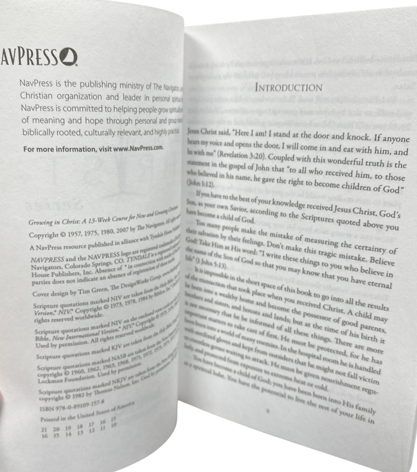 Growing in Christ by Navigators Staff