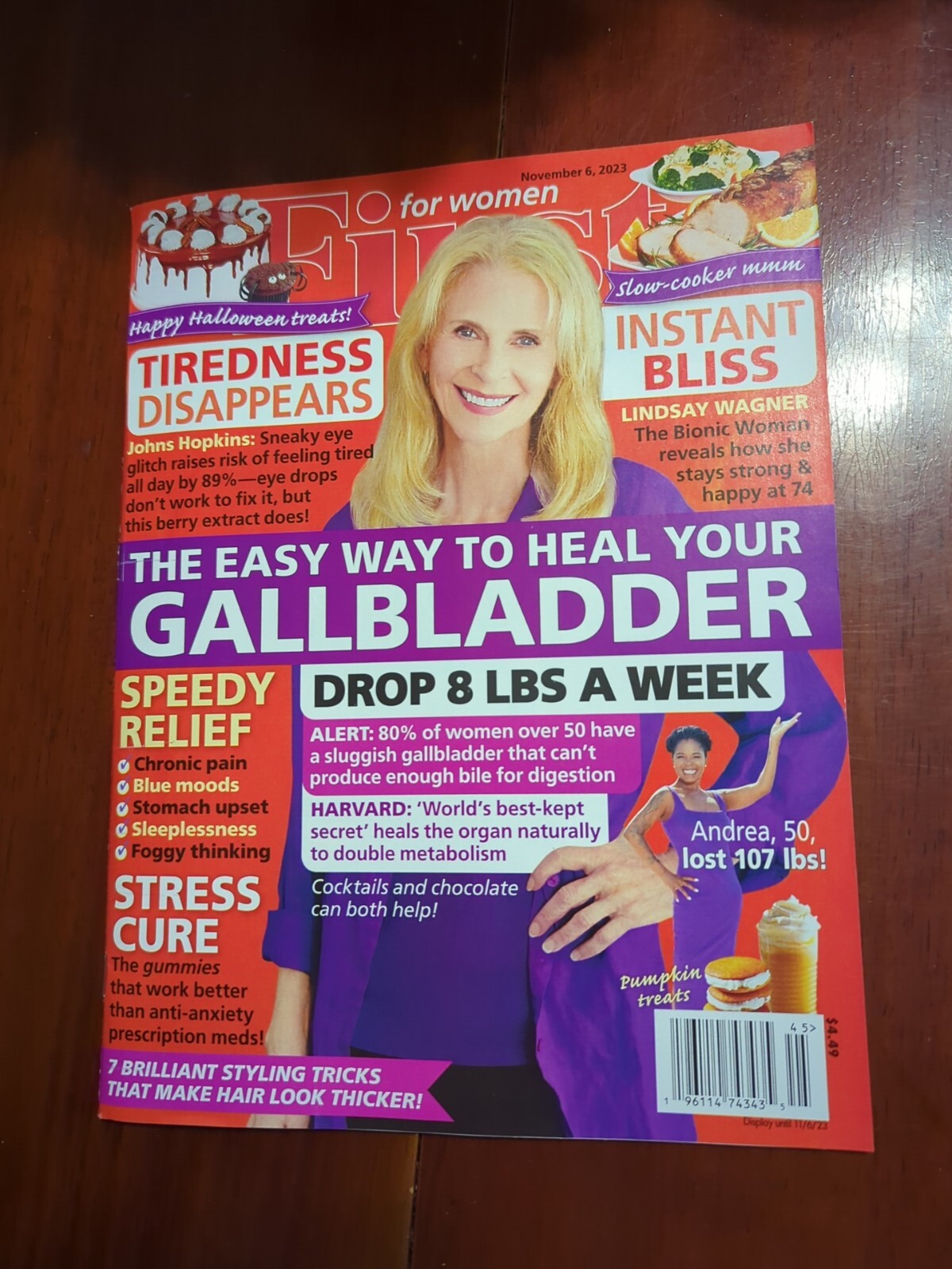 FIRST for WOMEN November 6, 2023 Drop 8 Lb A Week Tiredness Disappears RP